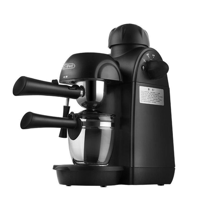 Mini Home Espresso Machine, Semi-Automatic, 5-Cup