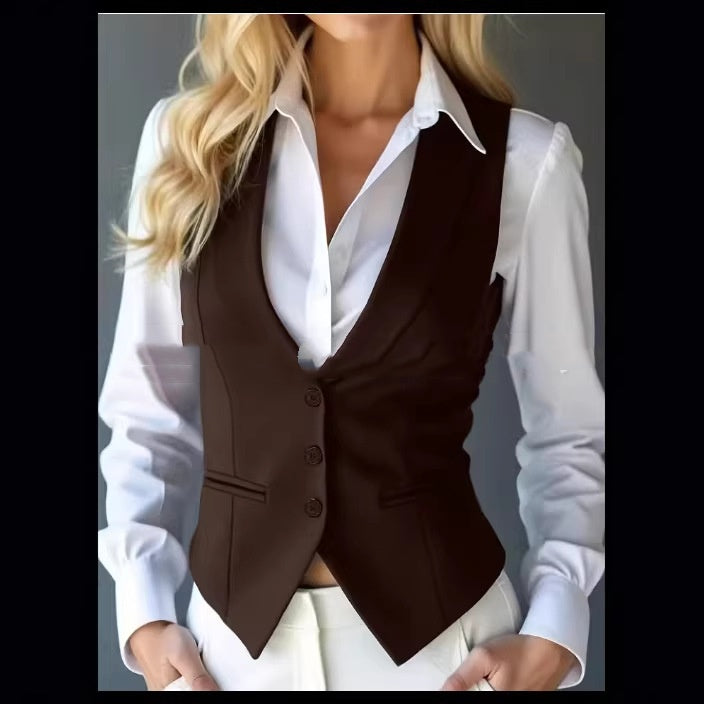 Womens Professional Suit Vest