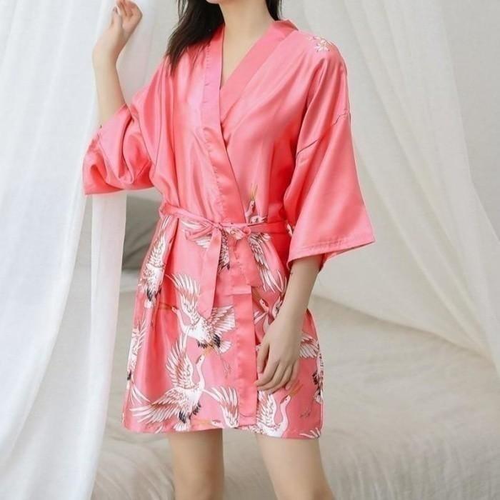 Women's summer print nightgown